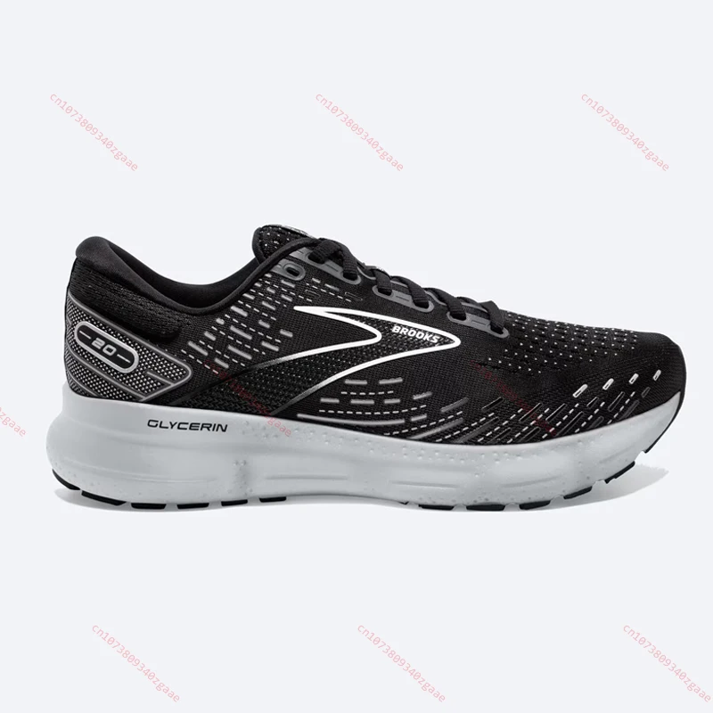 BROOKS Glycerin 20 Running Shoes for Men and Women Cushioning Elastic Professional Unisex Training Sneakers Casual Sports Shoes