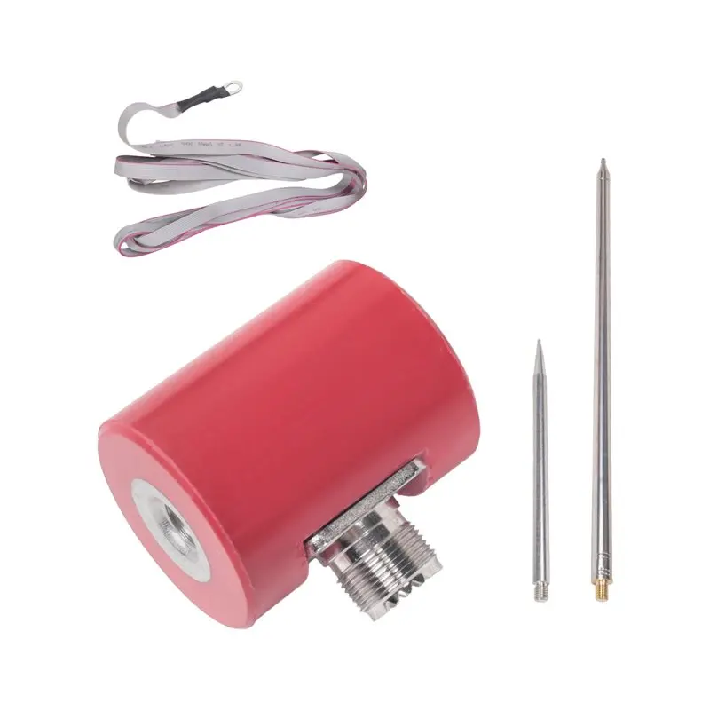 ABBG-QRP 5M/16.4FT Antenna 14M-30Mhz 300W Antenna Multifunction Portable Stainless Steel 1/4 Wavelength USDX Radio Easy Insta