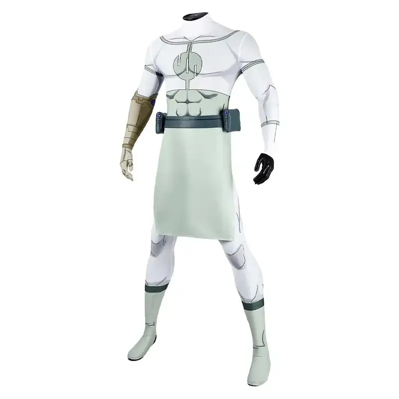 

asdh8@Conquest Cosplay men Fantasy Jumpsuit Roleplay Invincible Costume Outfits for Adult Male Bodysuit Halloween Carnival S