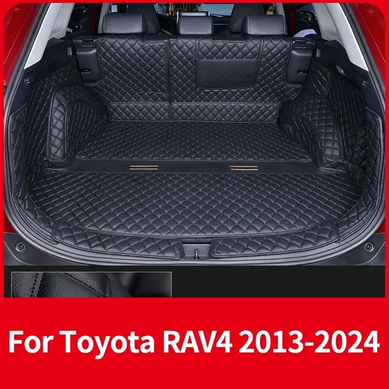 For Toyota RAV4 2020-2025 PHEV GR 2024 Accessories Car Trunk Mat Plug-in Hybrid Interior Waterproof Protective Pad Cargo Liner