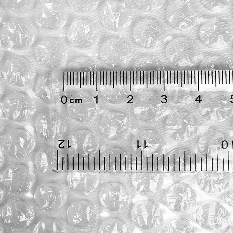 Bubble of Wrap Film, stoßfeste Schaumstoff-Rolltasche, Papierverpackung, doppellagig, zerbrechlich, Druckentlastung, Transportpuffer, Logistik