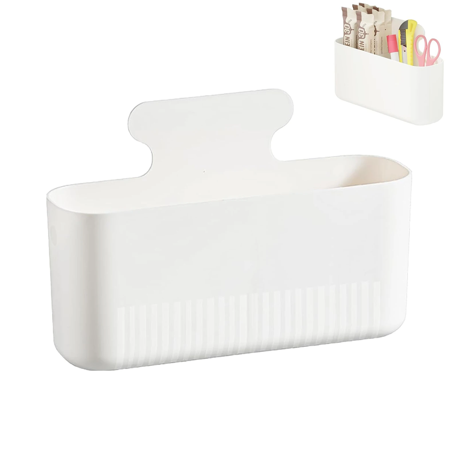 

Wall Mounted Magnetic Storage Box Non-Slip Remote Controller Storage Box Refrigerator Kitchen Storage Baskets Home Organizer