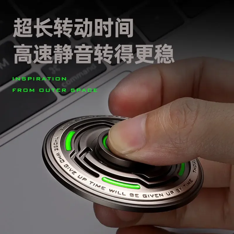 Funny Multifunctional UFO Fingertip Top Fidget Spinner Toys Adults Anti Stress Metal Hand Spinner Toy For Kids Chrismatas Gifts