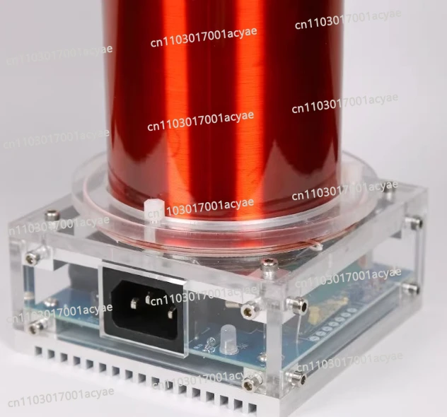 AC 110V-220V DIY Music  Bluetooth Solid State Coil Music Coil 30CM Wireless 2.4G Controller