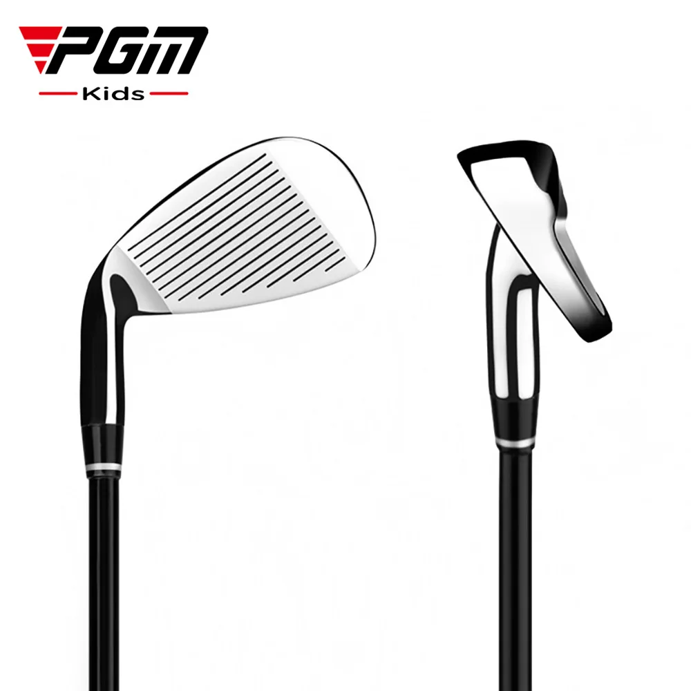 PGM Kids Golf Club JRTiG007 Masculino Feminino # Haste de eixo de carbono ultraleve de aço inoxidável de 7 ferro para crianças de 3 a 12 anos