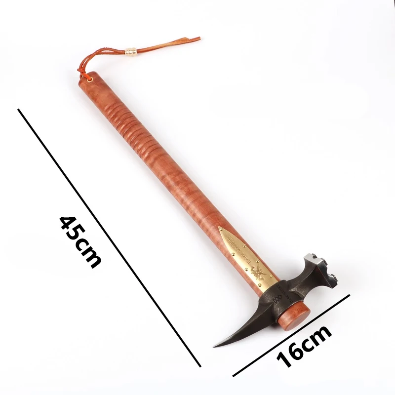 

Multi-functional Outdoor European-style Armor-piercing Tactical Hammer Convenient Camping Emergency Survival Tools