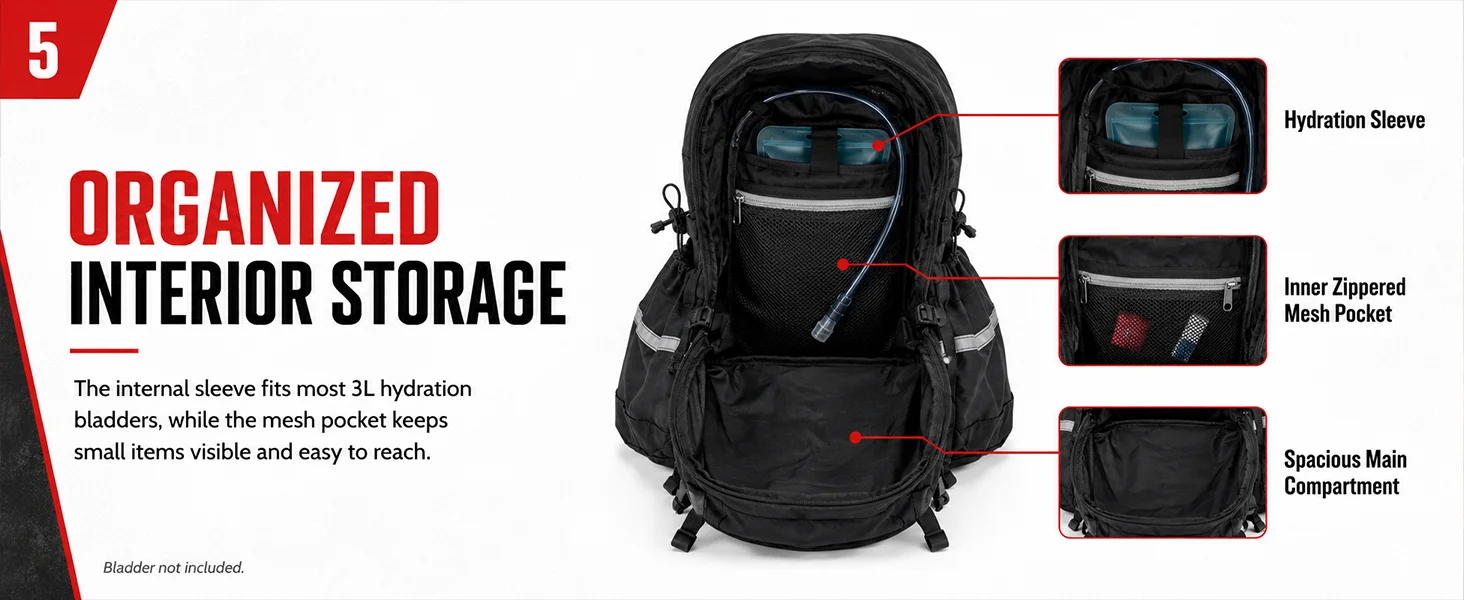 Système de portage du sac à dos outdoor