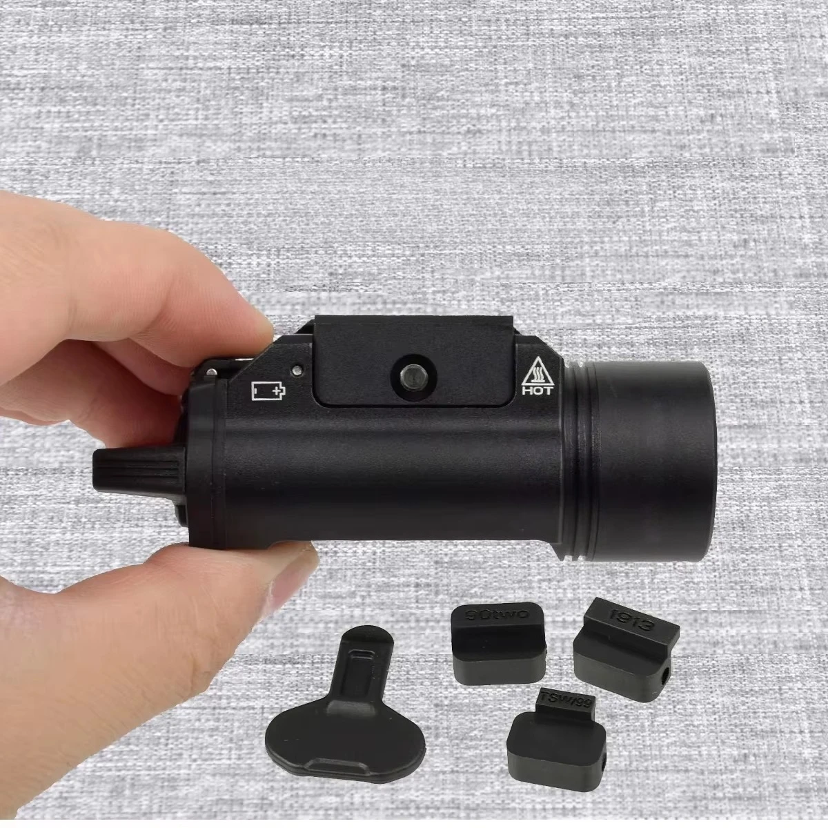 Tactical Universal Airsoft Pistol Gun Scout Light Surefire X300 X300U ULTRA Flashlight For Glock 17 Hunting 20mm Rail Light