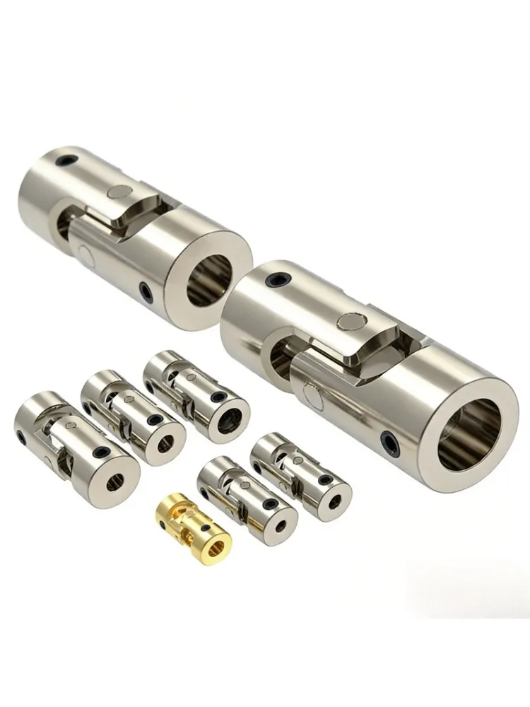 Cardan métallique à Joint universel pour voiture de bateau Rc, 2mm/2.3mm/3mm/3.175mm/4mm/5mm/6mm/8mm/10mm, raccords de cardan, connecteur d'arbre moteur