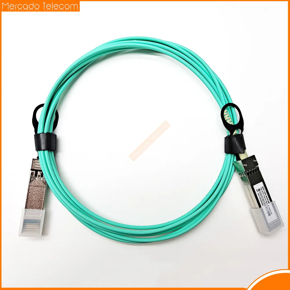 

Кабель 10G SFP+ AOC OM3 10GBASE, активный оптический кабель для стекирования, высокоскоростной, совместимый с Cisco, Huawei, MikroTik, HP, Intel, Dell