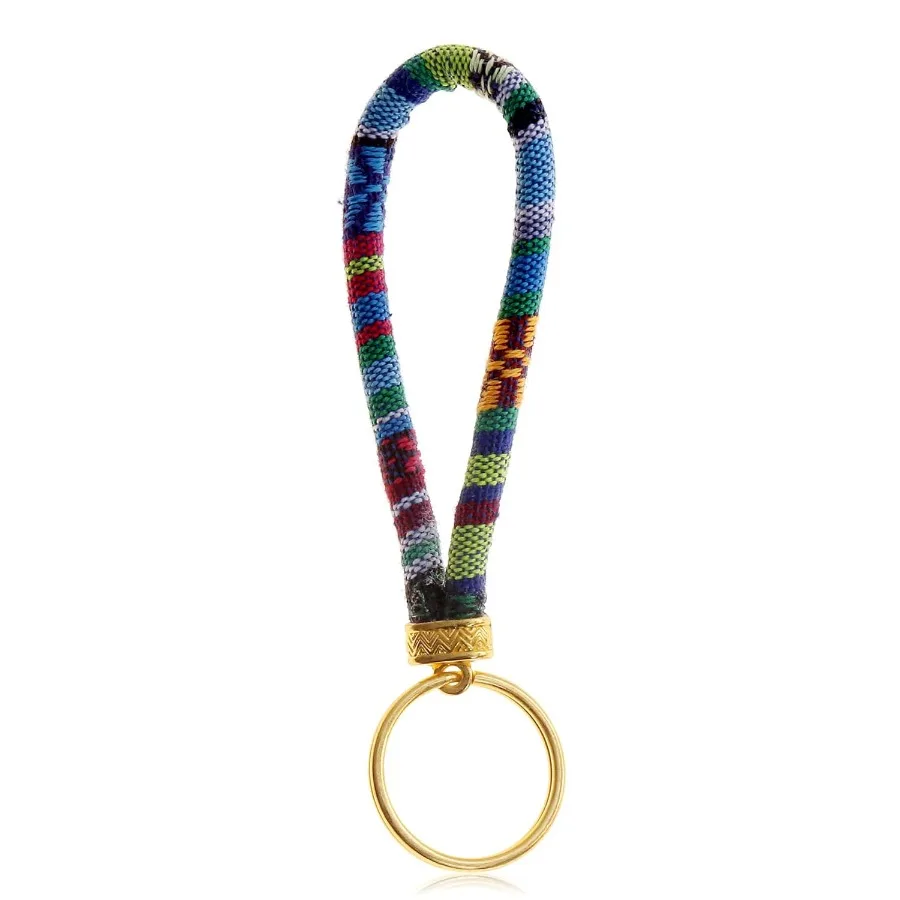 

Брелок Made by Nami Boho с золотым брелоком для женщин и мужчин, браслет ручной работы в стиле бохо, брелок в стиле хиппи для летнего фестиваля, турка