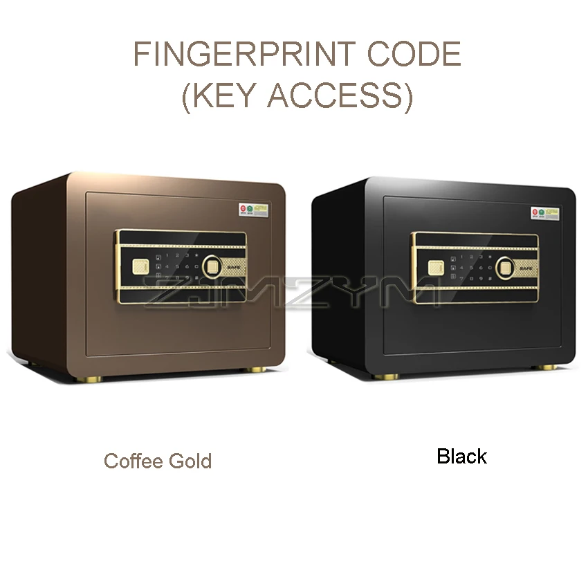 Digital Safety Safe BGX-25 Password Anti-theft Fingerprint  Invisible Password Office Jewelry With Lock Alarm Cabinet