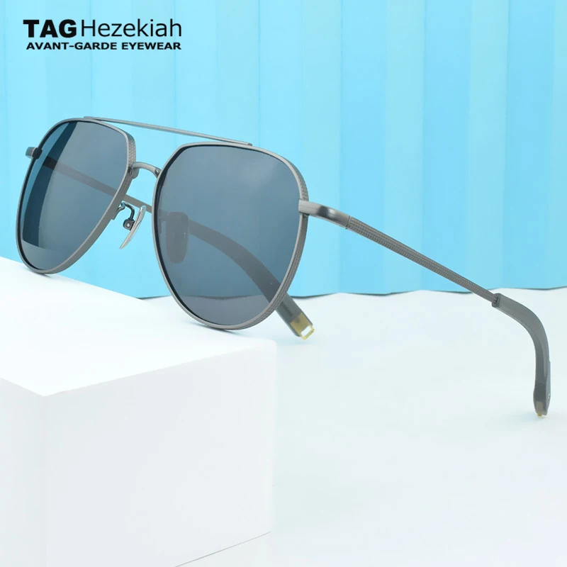 

2025 Polarized Ultra light titanium sunglasses women men High quality trending product driving shades sun glasses UV400 sunglass