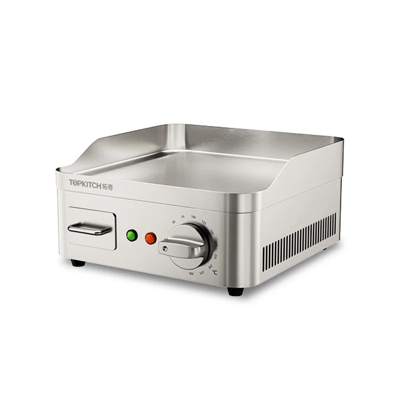 Tuoqi commercial electric grill grill squid hand-grabbed pancake machine frying steak is not easy to  to the iron plate