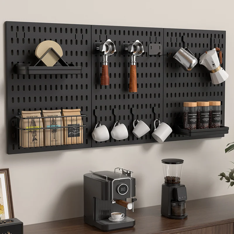 Coffee Staple Board Wall Organizer Manufacturer Wall Mounted Coffee Tool Organizer