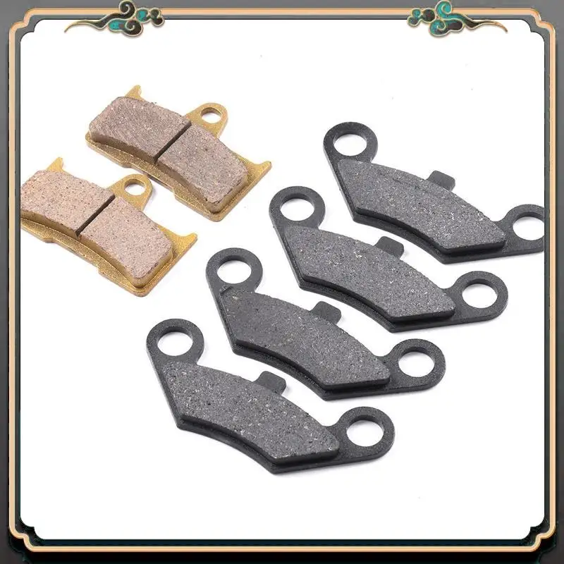 

M45K-6 Piece Front Rear Brake Pads Replace As Shown Metal For Cfmoto CF500 500Cc CF600 600Cc X5 X6 X8 U5 ATV UTV