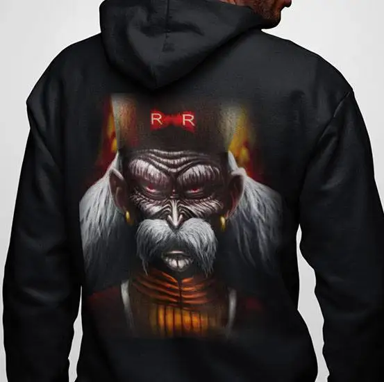 Sudadera con capucha negra de Dragon Ball Z para hombre, ropa informal de algodón con estampado de Super Saiyan Squad, Jersey holgado, diseño de equipo de Anime Unisex ​