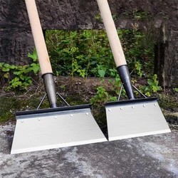 3 Sizes Manganese steel Shovel Heavy Duty Metal Flat Cleaning Shovel Planting Weeding Multifunctional Outdoor Garden