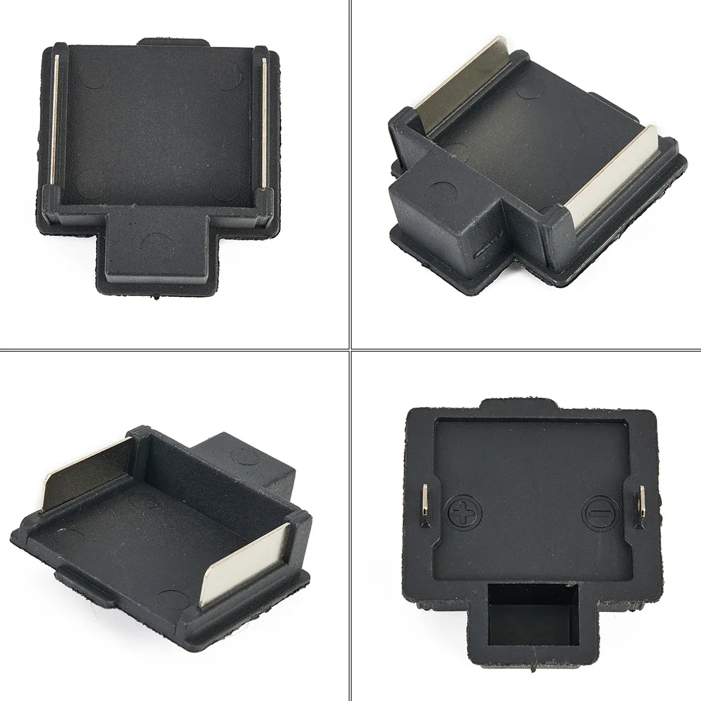 Useful Practical Battery Adapter Connector Replace Replacement Terminal Block 1pc Accessory Battery Connector Black