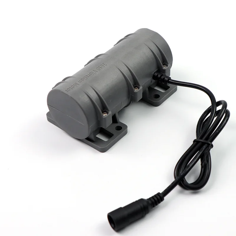 DC Small Vibration Motor 12V 24V Speed Adjustable 3800RPM 10W Mini Motor for Warning Systems Massage Bed Chair Speed Regulating