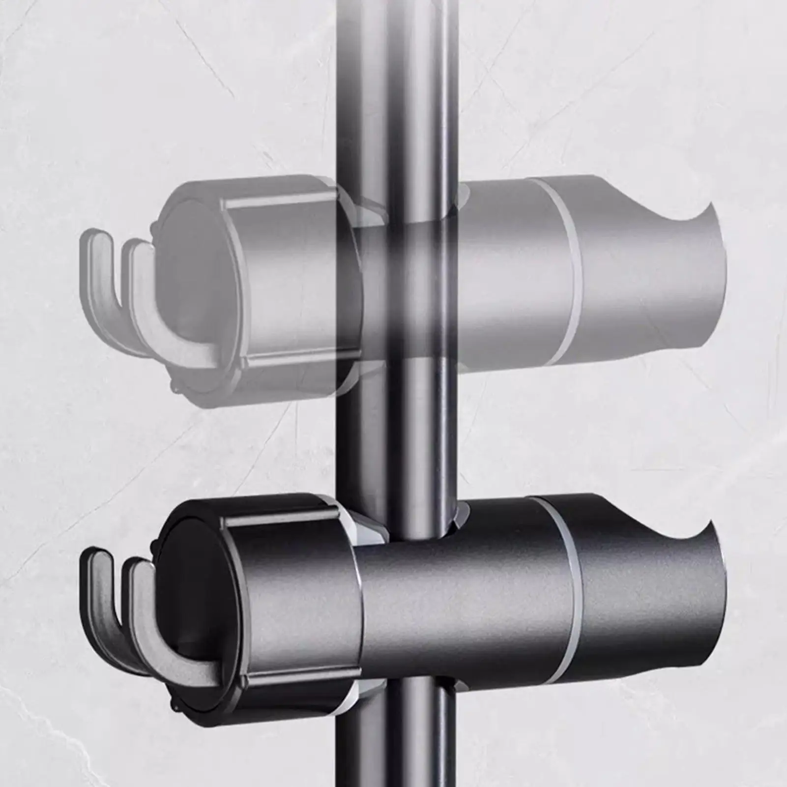 

Держатель для душевой палочки, слайд-бар, держатель для распылителя для душа с крючком, подставка для распылителя без сверления для ванной комнаты, детей, пожилых людей, инвалидов