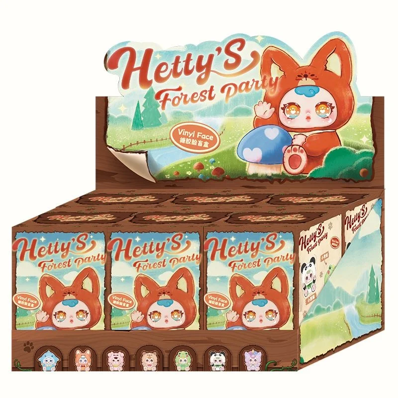 Hot Large Size Plush Blind Box Doll Heidi Forest Party Trendy Vinyl Face Surprise Gift Cute Decoration Accessories Creative Toys