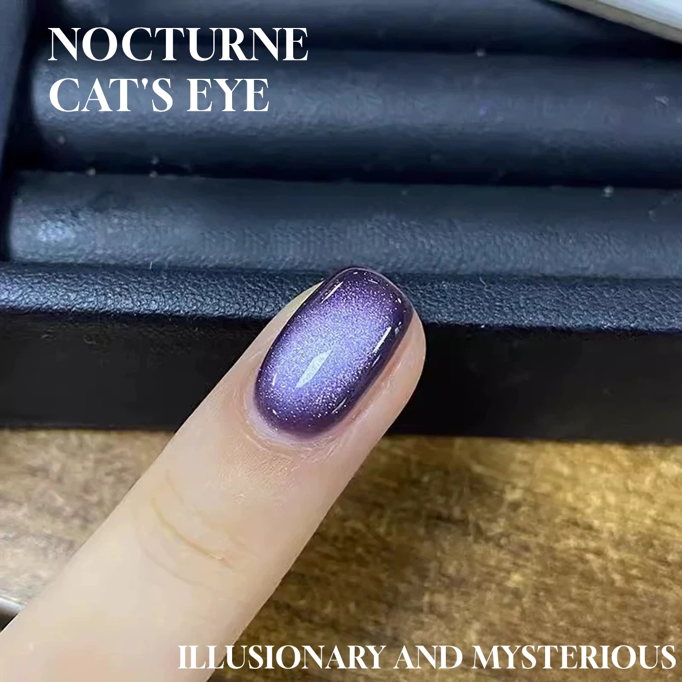12ML 1-12pcs Nocturne Purple Cat's Eye Gel Nail Polish 2025 New Style Beads Purple Nails Red Nails Pink Nails Suitable