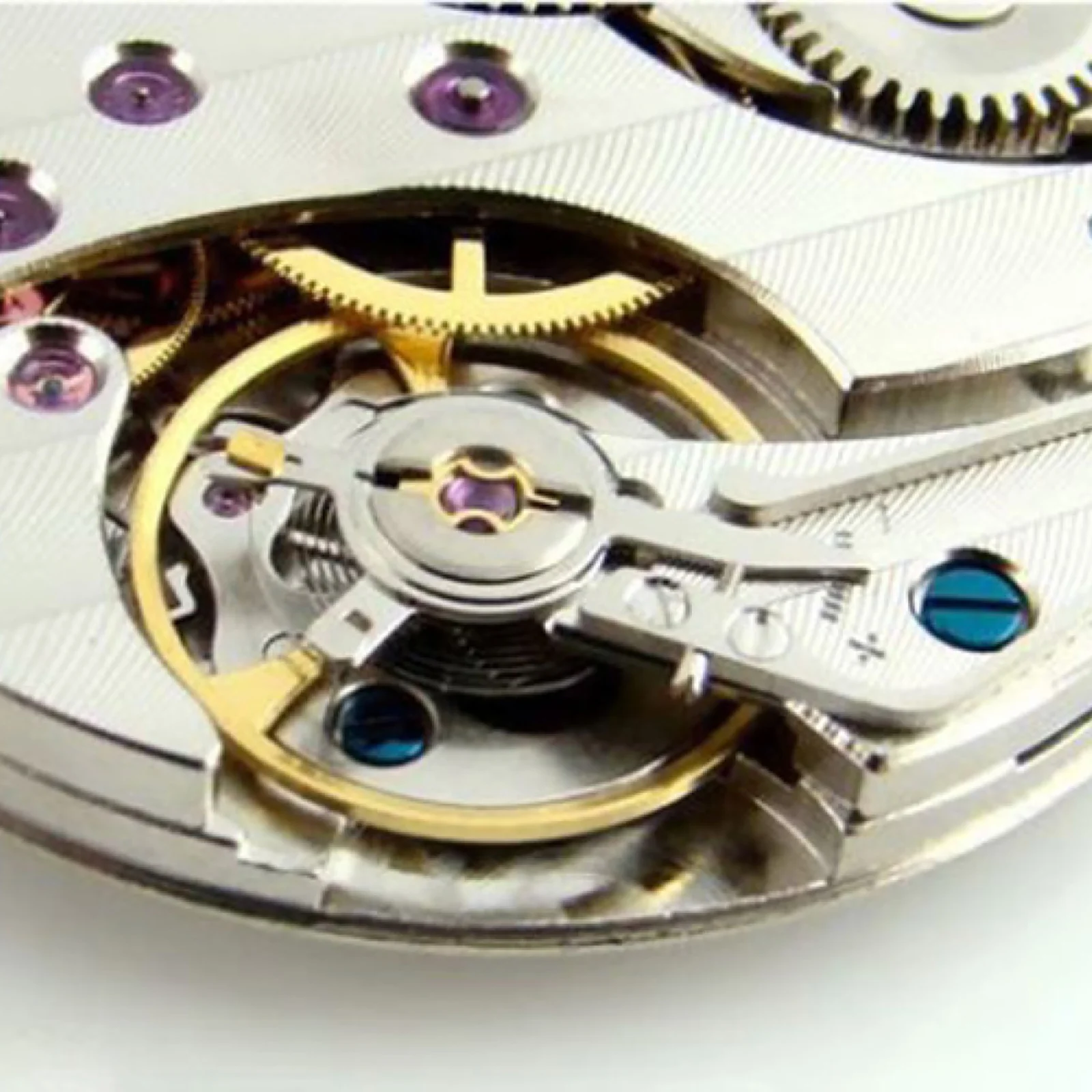 1pc 6497 Hand Winding Movement 17 Jewels 21600 BPH 36.6mm, Small Second at 9 for Watch Repair Replacement