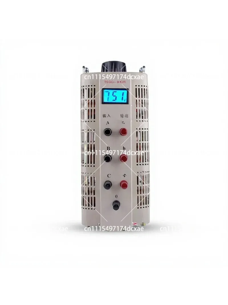 Adjustable 0-750V Output Digital Display 15KW Three-Phase AC Voltage Regulator for 380V Input