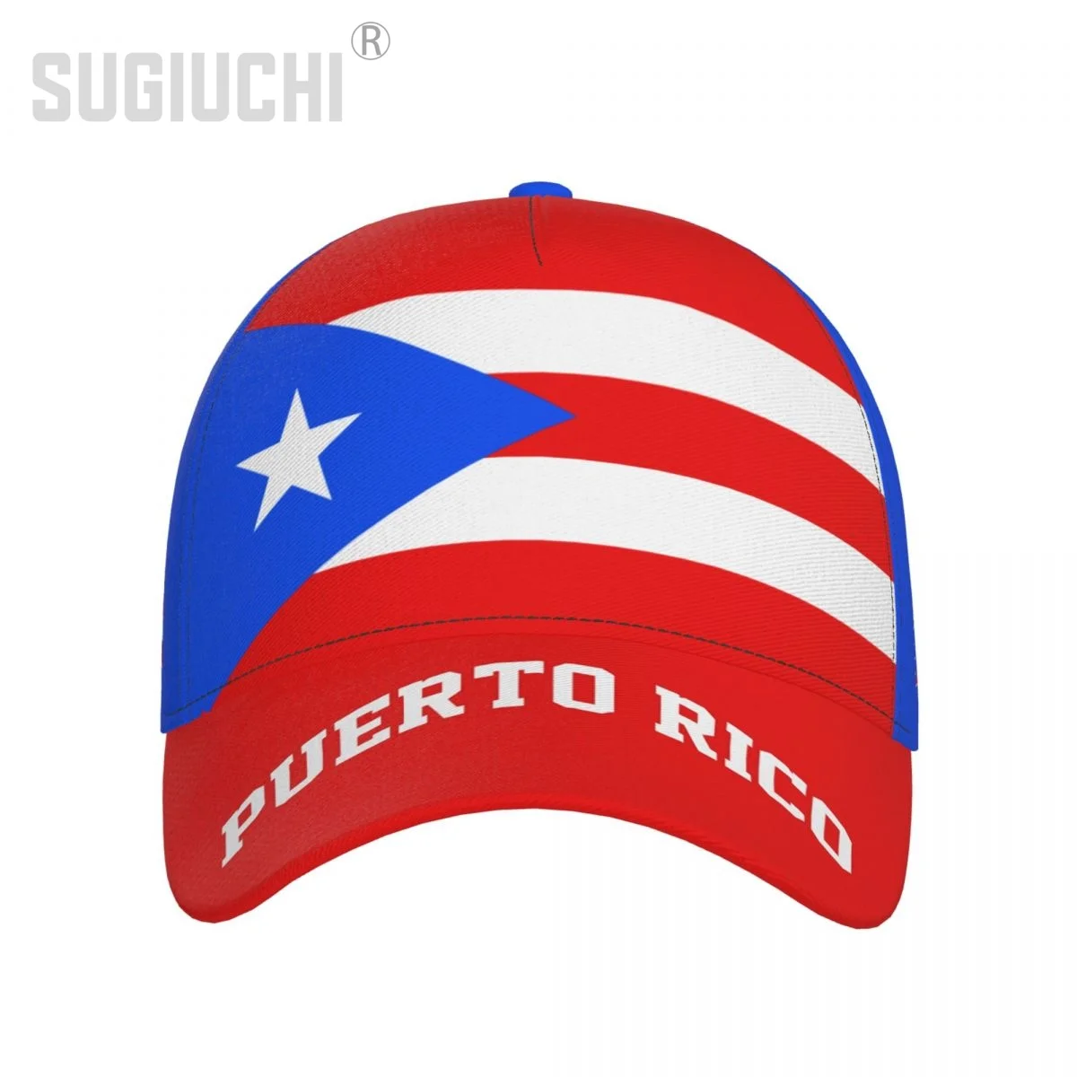 Unisex Puerto Rico Flag Puerto Ricans Adult Baseball Cap Patriotic Hat for Baseball Soccer Fans Men Women