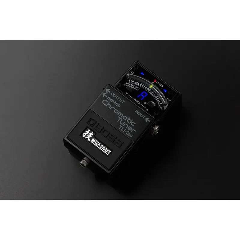 TU-3W Chromatic Tuner Line Selector Pedal With Selectable Buffered And True-Bypass Operation Discriminating Players