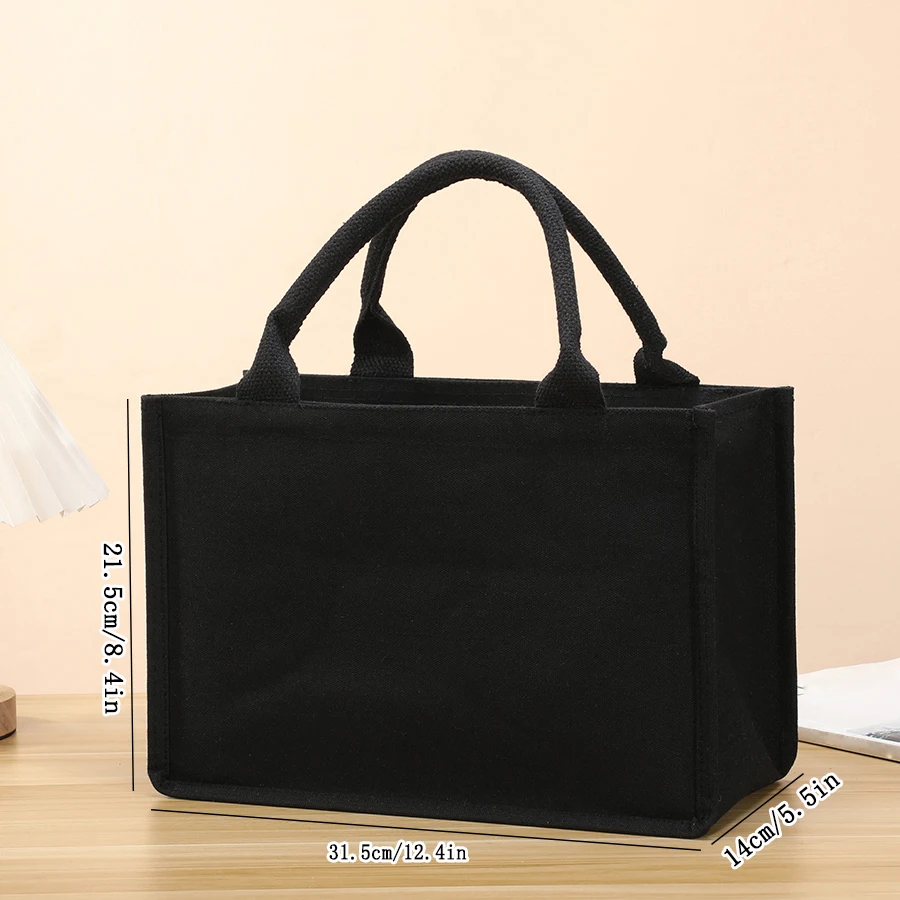 Portable shopping bag - Large capacity waterproof canvas bag - Suitable for both men and women - Versatile and multi-functional