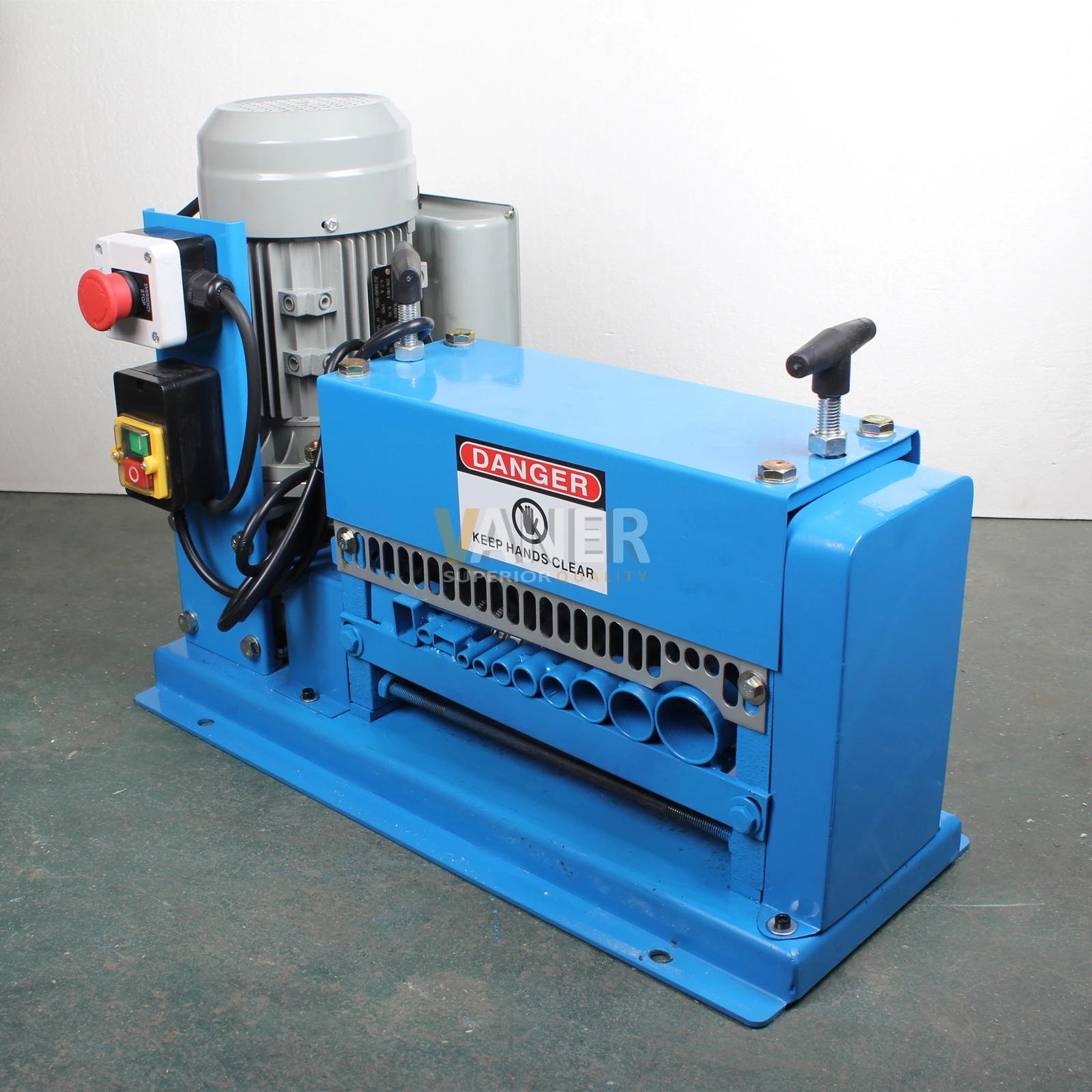 Used Copper Cable Cutting Stripper Machine Tools V-038M 1.5-38mm Automatic Electrical Wire Stripping