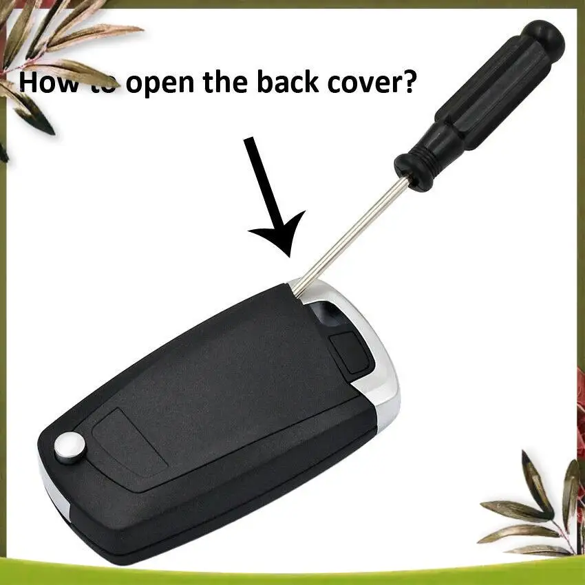 

Portable 4 Buttons 433MHZ Modified Floding Remote Key Without 7935AA ID44 Chip For -BMW E38 E39 E46 Control Keyless PCF7935AA
