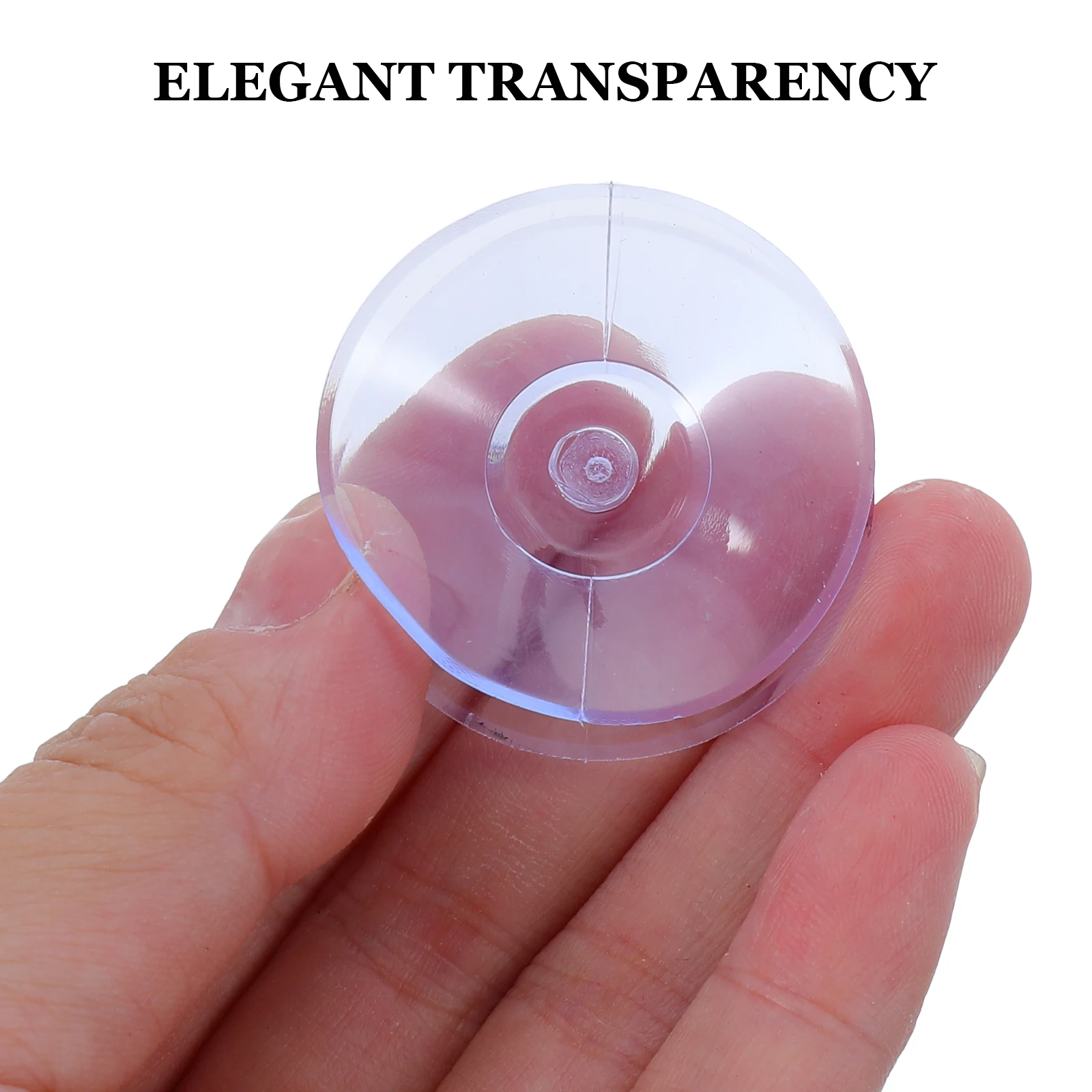 20 قطعة طاولة شاي وسادة مضادة للانزلاق 1.4X1.4 بوصة شفافة مزدوجة الوجهين شفط الكؤوس لطاولة زجاجية عدم الانزلاق الوفير استبدال #2