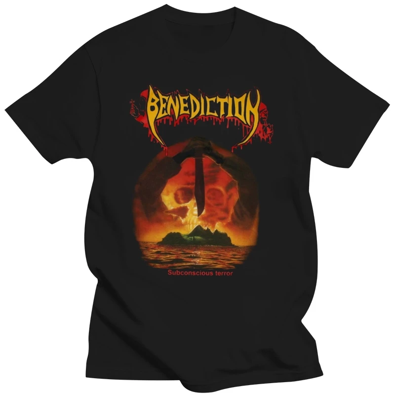 BENEDICTION SUBCONSCIOUS TERROR NAPALM DEATH NOCTURNUS NEW BLACK T-SHIRT