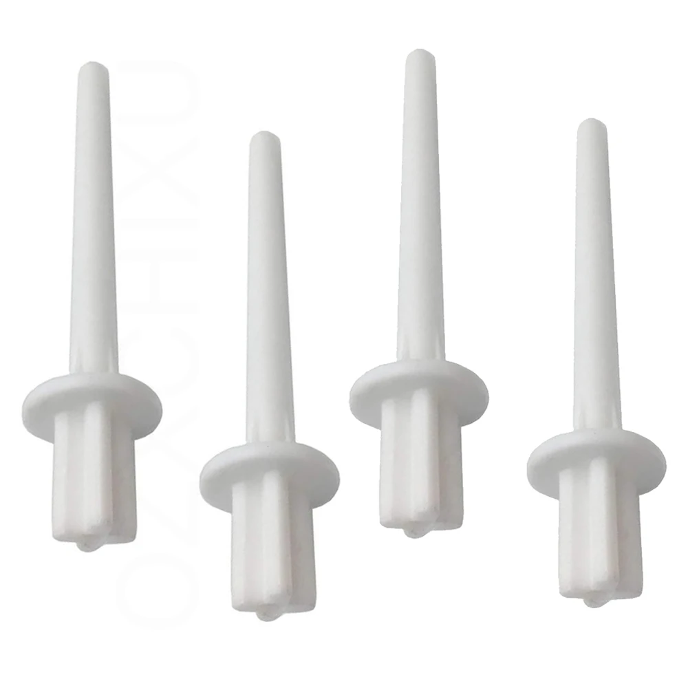 4 PCS Plastic Sewing Machine Vertical Spool Pin #625031500 For Janome Kenmore Elna Sewing Machine Accessories Parts White Color