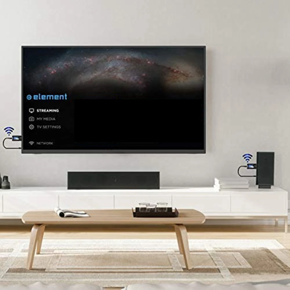 Bluetooth 5.0 Transmitter Receiver For TV 2 In 1 USB Wireless Audio Adapter With LCD Display For Car Audio TV PC