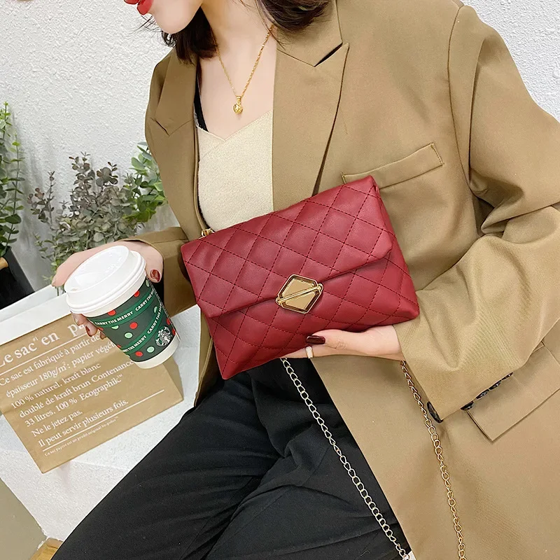 Small Messenger Bag For Women 2022 Trend Lingge Embroidery Camera Female Shoulder Bag Fashion Chain Ladies Tassel Crossbody Bags