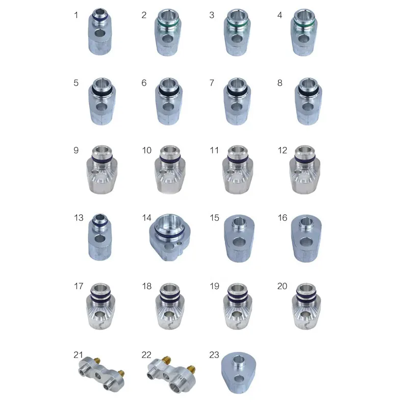 Automobile Air Conditioning Leak Plug Plugging Condenser Air Conditioner Compressor Air-conditioning Pump Connector 23pcs/lot