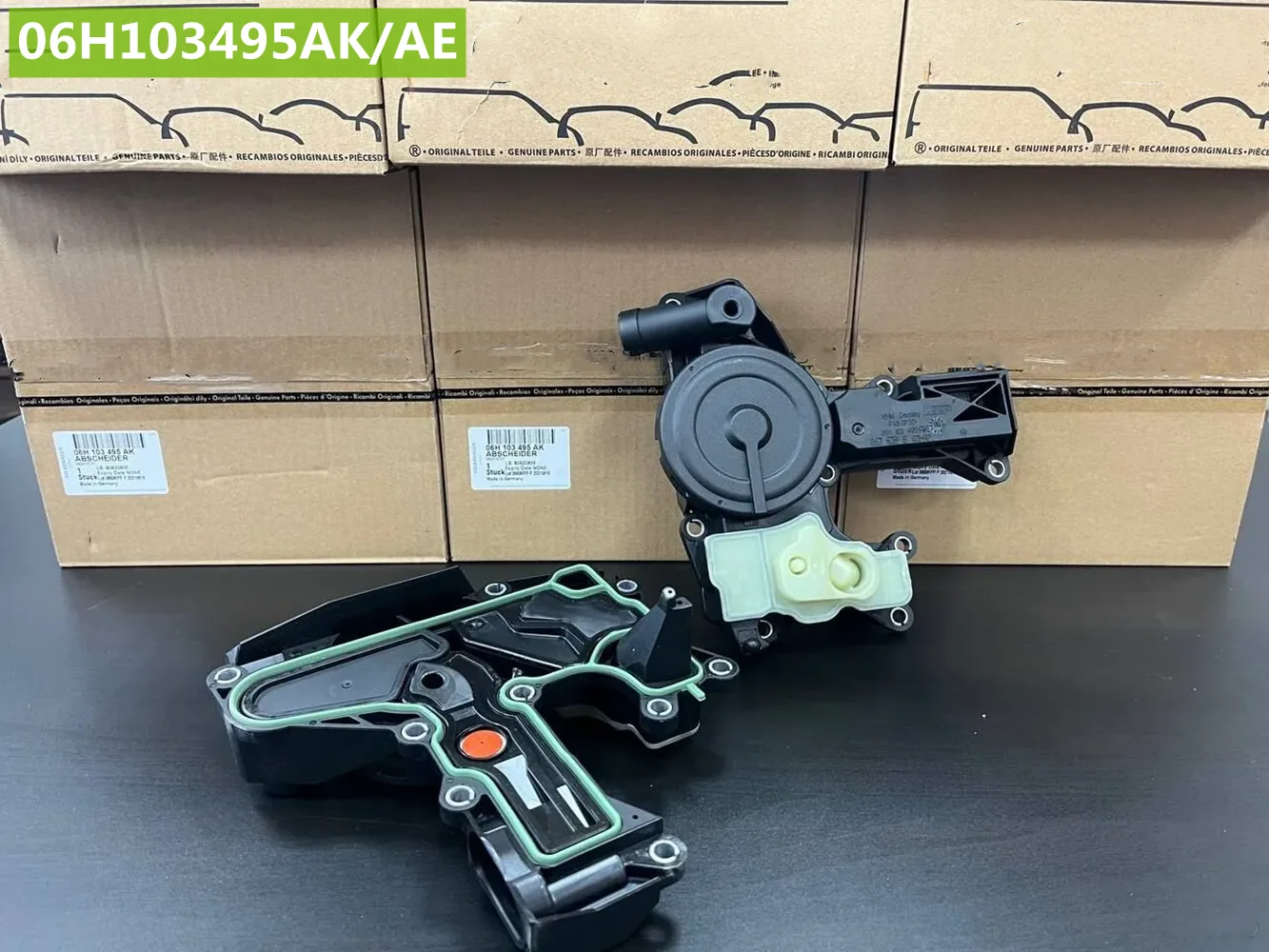 

Made In Germany OEM Oil Separator PCV Valve For Audi A4 A6 Q3 Q5 Quattro 2.0 TFSI 2009-2016 06H103495AE 06H103495AK 06H103495J