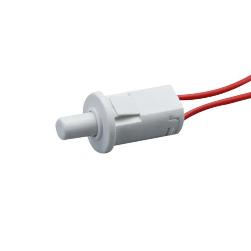 

AC250V Door Switch Refrigerator Cabinet Light Switch Household Cabinet Door Control Switch Wardrobe Light Press Button Switch