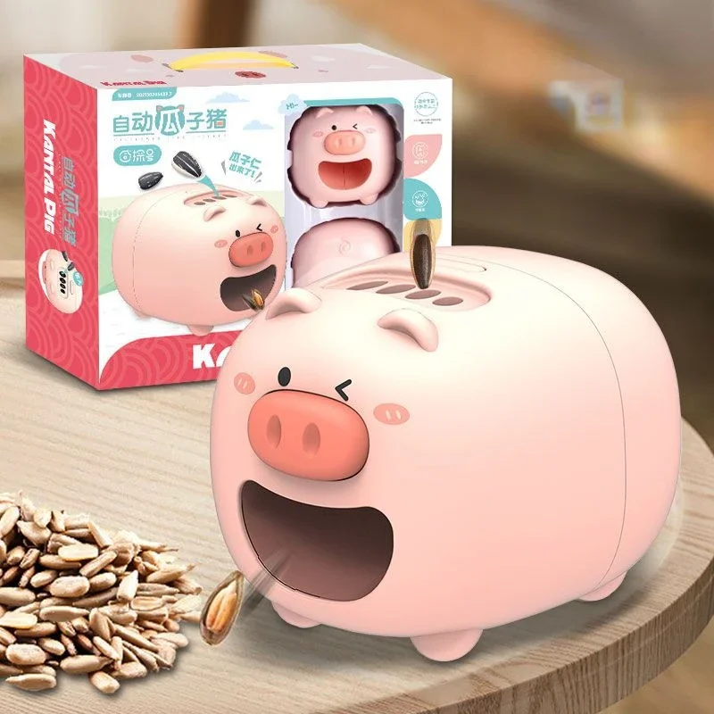 

Kitchen Accessories Electric Seed cleaner Automatic Sunflower Seed Peeler Machine Cute Kids Melon Children peeling Seeds Opener