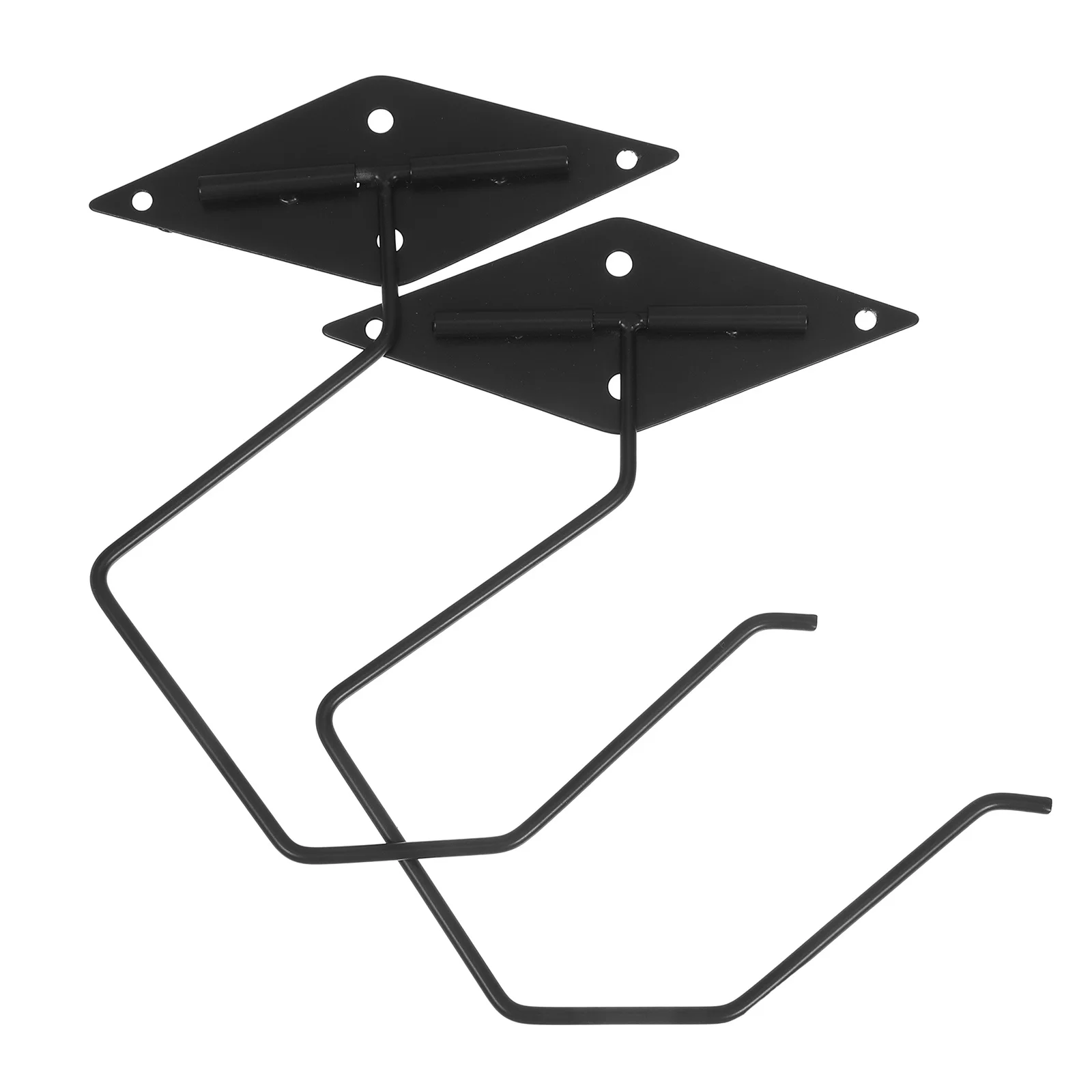 

2Pcs Foldable Banana Hook Adhesive Under Cabinet Hanger Under Counter Kitchen Utensil Holder Fruit Saver Space-Saving Hook