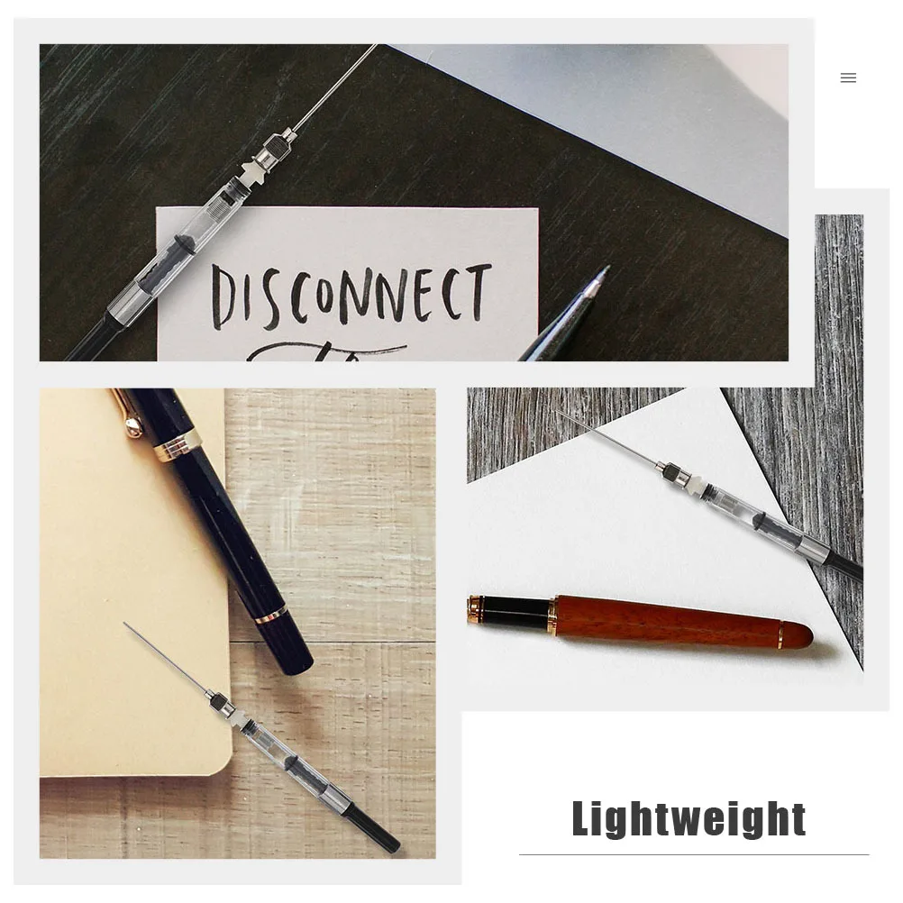 

10Pcs Ink Auxiliary Absorber Premium Material Easy to Clean Lightweight Compact Design for Fountain Pen Ink Absorption Student