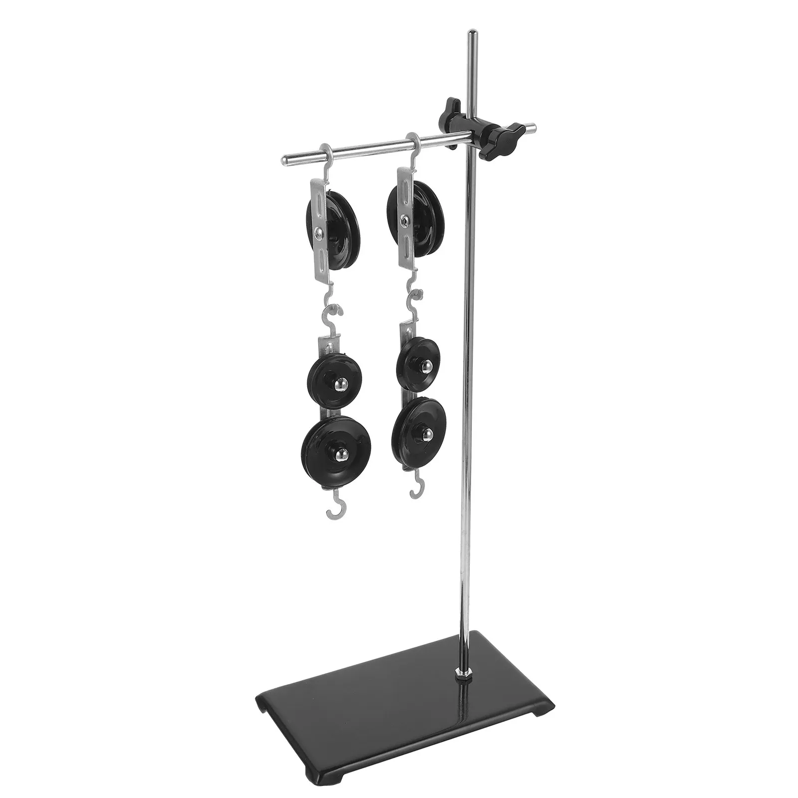 

1Set Pulley Teaching Tools Mechanics Experiment Equipment Physics Educational Tool for Middle School Force Gauge Experiments