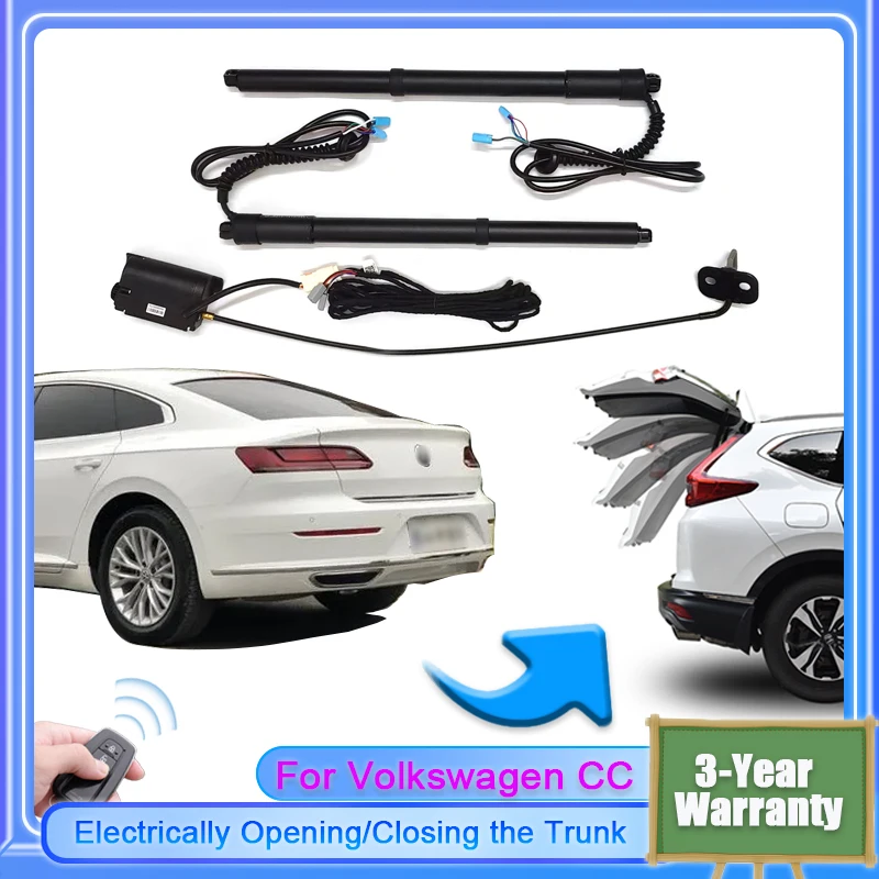 For Volkswagen VW CC 2019~2024 Car Electric Tailgate Lift System Kit Auto Tail Gate Opener Automatic Lifting Rear Door