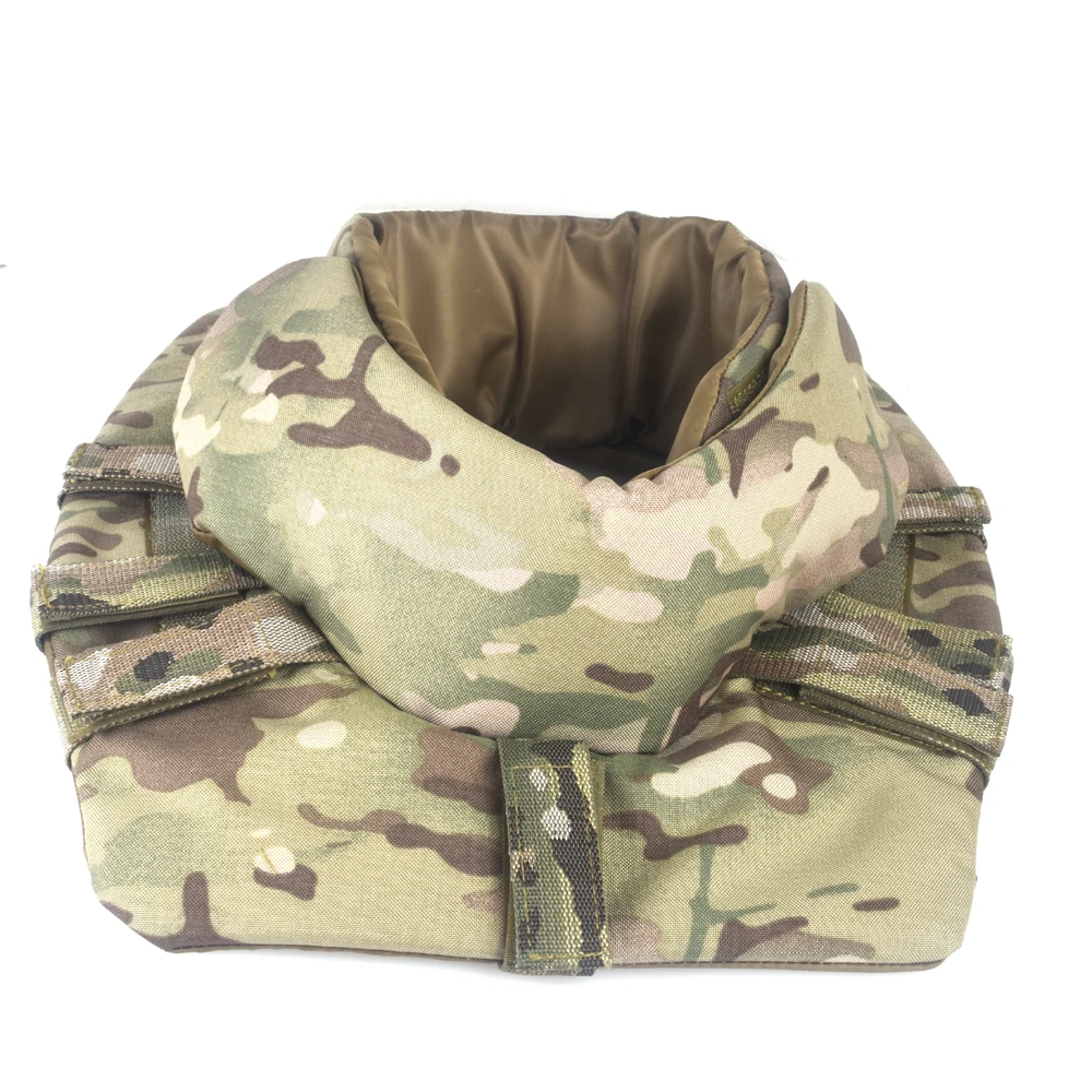 

Tactical Large Coverage Adjustable Neck Protector - Modular Vest Extension Kit for Plate Carriers
