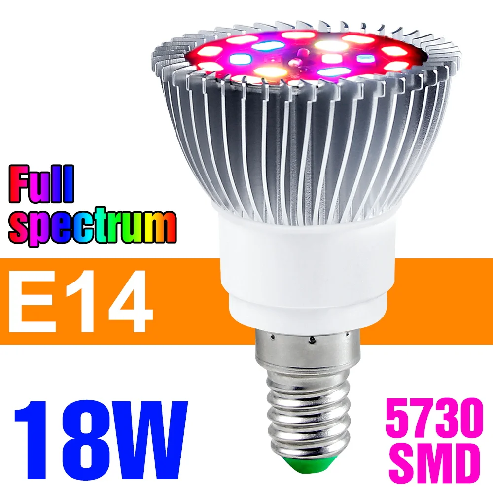 150W E27 Led Plant Grow Gloeilamp Full Spectrum E14 Groentezaailingen Bloeiende Vruchtteelt Hydrocultuur Kweeklamp