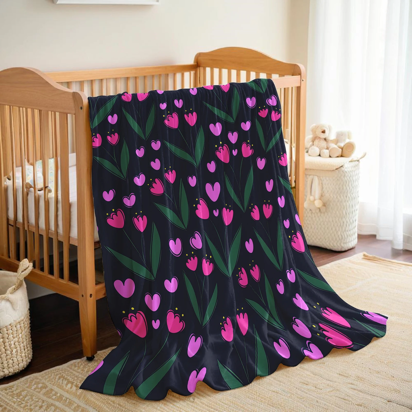 Cobertor de Flanela com Estamp - Christmas Throw Blanket avaliação e preço